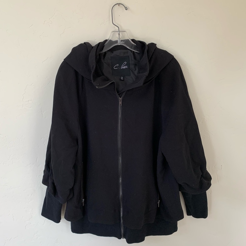 Black light-weight jacket